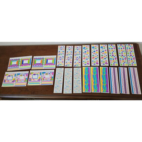 Mrs. Grossman's Lot of 22 Sticker Sheets (Bitsy Blossoms, Butterflies, Etc) - Picture 1 of 7